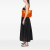 Prada B Prada Orange Nylon Fabric Saffiano Trimmed Tessuto Open Convertible Tote Italy