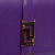 Versace B Versace Purple Dark Purple Calf Leather Greca Goddess Wallet on Chain Italy