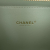 Chanel AB Chanel Green Mint Caviar Leather Leather Small Caviar CC Filigree Vanity Case Italy