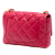 Chanel AB Chanel Red Lambskin Leather Leather Large Quilted Lambskin Funky Town Flap Italy