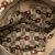 Gucci B Gucci Brown Beige Calf Leather Medium Guccissima Web Britt Satchel Italy