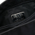 Prada B Prada Black Nylon Fabric Tessuto Acrylic Handle Bag Italy
