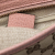 Gucci B Gucci Brown Beige with Pink Canvas Fabric Small GG Bree Satchel Italy