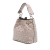 Valentino AB Valentino Brown Taupe Calf Leather Small Rockstud Spike Bucket Bag Italy