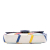 Fendi B Fendi Blue with Multi Calf Leather Patchwork QuTweet Bird Baguette Italy