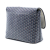 Goyard AB Goyard Blue Navy Coated Canvas Fabric Goyardine Capetien MM Messenger Bag France