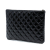 Chanel AB Chanel Black Patent Leather Leather Medium Quilted Patent Double Stitch O Case Clutch Italy