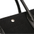 Saint Laurent AB Saint Laurent Black Canvas Fabric Rive Gauche North South Tote Italy