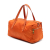 Prada B Prada Orange Nylon Fabric Tessuto Boston Bag Italy