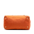 Prada B Prada Orange Nylon Fabric Tessuto Boston Bag Italy