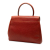 Loewe B LOEWE Red Dark Red Calf Leather Grained skin Flap Satchel Italy