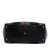 Gucci B Gucci Black Velvet Fabric Horsebit Web Treasure Boston Bag Italy