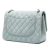 Chanel B Chanel Blue Light Blue Caviar Leather Leather Jumbo Classic Caviar Double Flap Italy