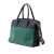 Prada B Prada Green with Black Saffiano Leather and City Calf Esplanade Satchel Italy