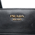 Prada B Prada Green with Black Saffiano Leather and City Calf Esplanade Satchel Italy