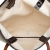 Fendi B Fendi Brown Light Beige Canvas Fabric Zucca Tote Italy