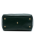 Saint Laurent AB Saint Laurent Green Dark Green Calf Leather Classic Duffle 6 Satchel Italy