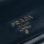 Prada B Prada Blue Navy Saffiano Leather and City Calf Chain Crossbody Italy