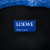 Loewe AB LOEWE Blue Calf Leather Embossed Anagram Repeat T Clutch Spain