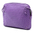 Bottega Veneta B Bottega Veneta Purple Nappa Leather Leather Nappa Intrecciato Nodini Crossbody Italy