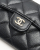 Chanel Caviar Quilted Flap Card Holder On Chain Bag