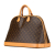 Louis Vuitton B Louis Vuitton Brown Monogram Canvas Canvas Monogram Alma Voyage MM France