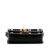 Saint Laurent AB Saint Laurent Black with Multi Canvas Fabric Small Striped Solferino Satchel In Box Italy