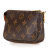 Louis Vuitton B Louis Vuitton Brown Monogram Canvas Fabric Monogram Mini Pochette Accessoires France