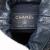 Chanel Blue Mini Quilted Caviar Medallion Charms Drawstring Bucket Bag Italy