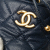Chanel Blue Mini Quilted Caviar Medallion Charms Drawstring Bucket Bag Italy