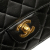 Chanel B Chanel Black Lambskin Leather Leather Lambskin Parent Kelly Flap France
