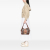 Burberry B Burberry Brown Light Brown Canvas Fabric Small House Check Canterbury Tote Italy