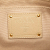 Prada AB Prada Brown Beige Canvas Fabric Canapa Studded Vernice Clutch Italy