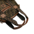 Fendi B Fendi Brown Canvas Fabric Zucca FF Handbag Italy