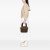 Fendi B Fendi Brown Canvas Fabric Zucca FF Handbag Italy