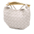 Bottega Veneta AB Bottega Veneta White Lambskin Leather Leather Baby Lambskin Intrecciato Sardine Italy