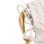 Bottega Veneta AB Bottega Veneta White Lambskin Leather Leather Baby Lambskin Intrecciato Sardine Italy