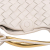 Bottega Veneta AB Bottega Veneta White Lambskin Leather Leather Baby Lambskin Intrecciato Sardine Italy