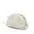 Bottega Veneta AB Bottega Veneta White Lambskin Leather Leather Lambskin The Mini Pouch Crossbody Italy
