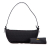 Fendi B Fendi Black Canvas Fabric Zucchino Pochette Italy