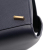 Ferragamo AB Ferragamo Black Calf Leather Small Hug Satchel Italy