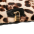 Dolce&Gabbana B Dolce & Gabbana Brown with Black Pony Hair Natural Material Leopard Print Chain Tote Italy