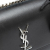 Saint Laurent AB Saint Laurent Black Smooth Leather Leather Medium Monogram Sunset Crossbody Italy