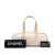 Chanel B Chanel Brown Beige Nylon Fabric New Travel Line Handbag Italy