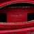 Christian Dior AB Dior Red Lambskin Leather Leather Medium Lambskin Cannage Lady Dior Italy