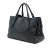 Bottega Veneta B Bottega Veneta Gray Dark Gray Nappa Leather Leather Medium Nappa Intrecciato Roma Tote Italy