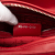 Christian Dior AB Dior Red Lambskin Leather Leather Medium Lambskin Cannage Lady Dior Italy