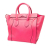Celine B Celine Pink Hot Pink Calf Leather Mini Luggage Tote Italy