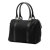 Fendi B Fendi Black Canvas Fabric Zucchino Boston Bag Italy
