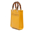 Fendi AB Fendi Yellow Calf Leather Mini Sunshine Shopper Tote Italy